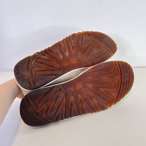 UGG Neumel Natural Canvas Lace Up Desert Chukka Boots - Picture 7 of 8